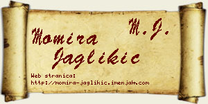 Momira Jaglikić vizit kartica